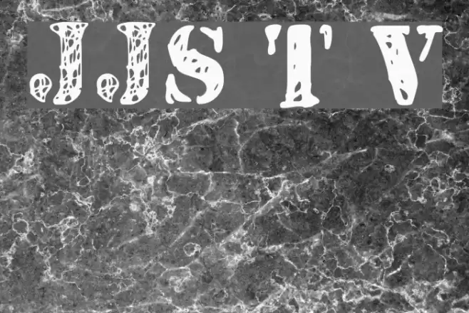 JJStencil Trial Version Font examples