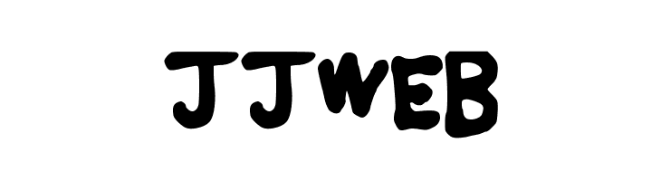JJWEB  font caratteri gratis