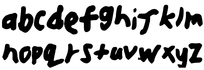 JJWEB Font LOWERCASE