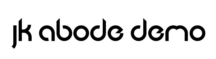 JK Abode Demo  免费字体下载