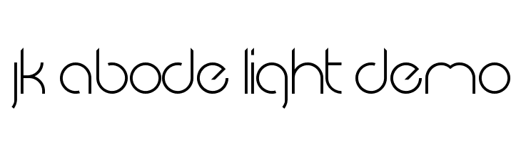 JK Abode Light Demo  font caratteri gratis