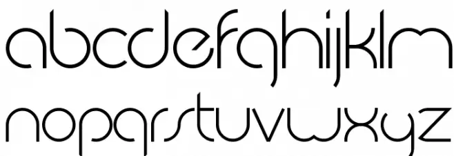 JK Abode Light Demo फ़ॉन्ट लोअरकेस