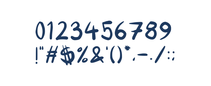 Jks Handwriting Regular Other Characters