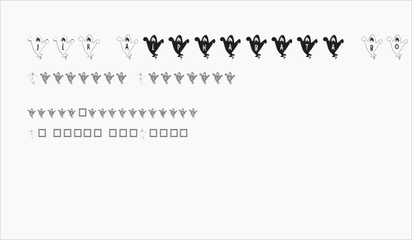 JLR Alphabata BOO! Business Card