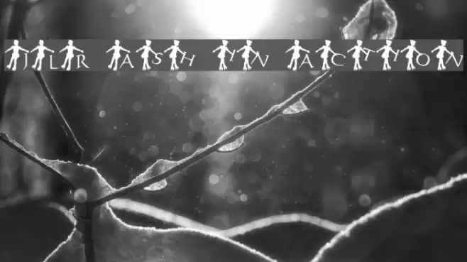 JLR Ash in Action Font examples