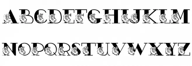 JLR Ashleigh's Skates Schriftart Groß