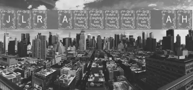 JLR Autumn2000 AH Caratteri examples