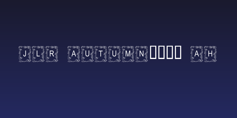 JLR Autumn2000 AH Social Header