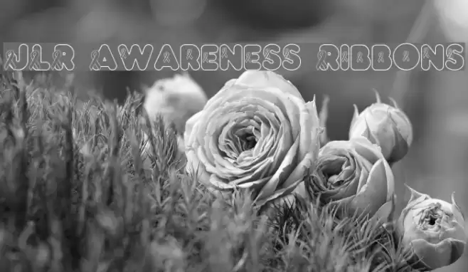 JLR Awareness Ribbons फ़ॉन्ट examples