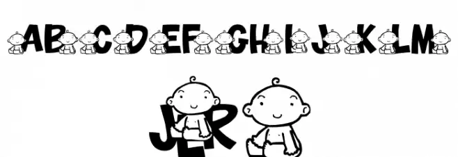 JLR Baby Font OTHER CHARS