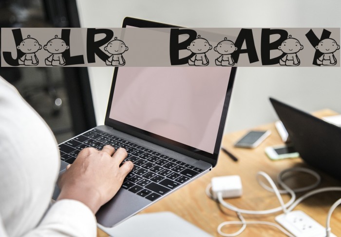 JLR Baby Font examples