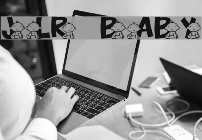JLR Baby Font examples
