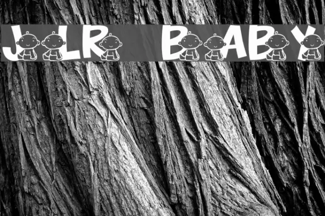 JLR Baby Font examples