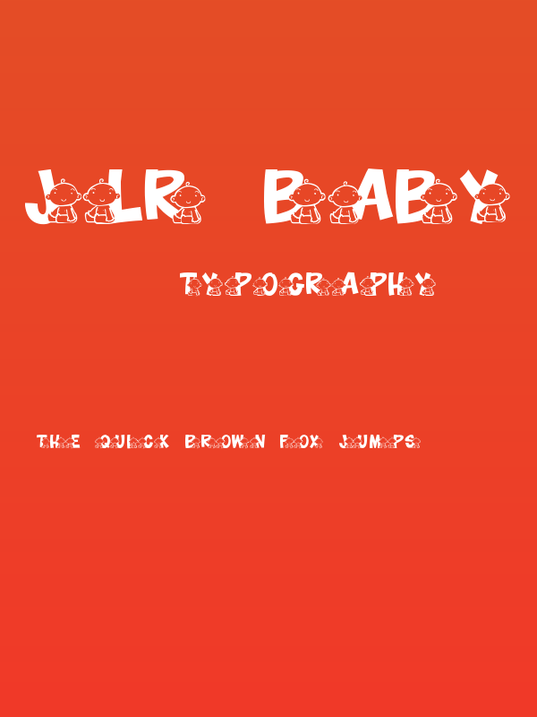 JLR Baby Poster