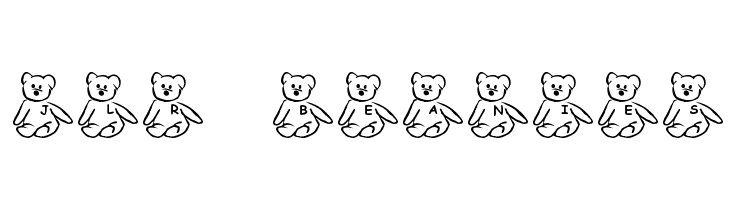JLR Beanies Font