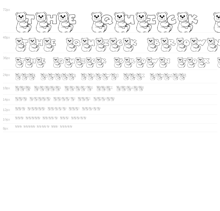 JLR Bearly There Waterfall