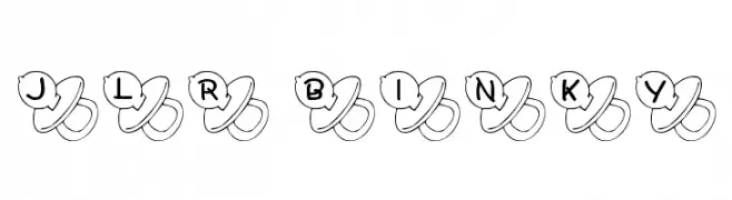 JLR Binky  免费字体下载