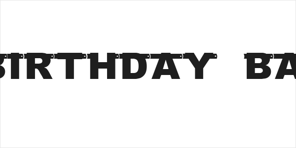 JLR Birthday Banner Logo