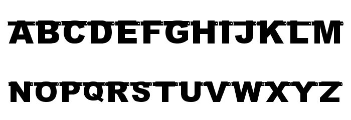 JLR Birthday Banner Font LOWERCASE