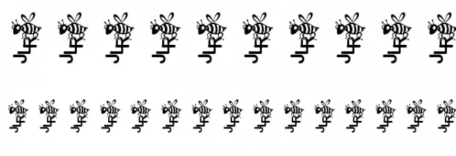 JLR Bizzy Beez Font OTHER CHARS