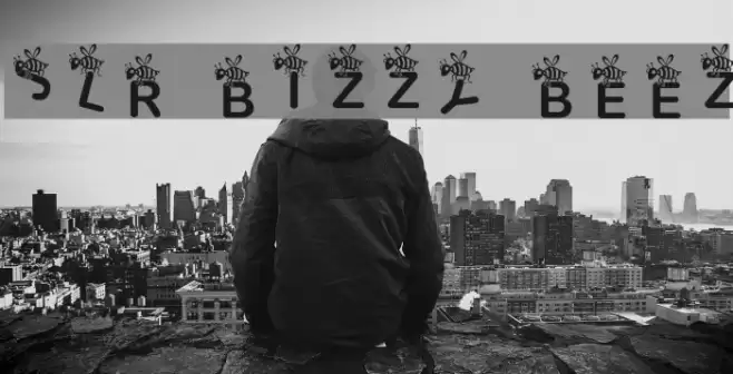 JLR Bizzy Beez Font examples