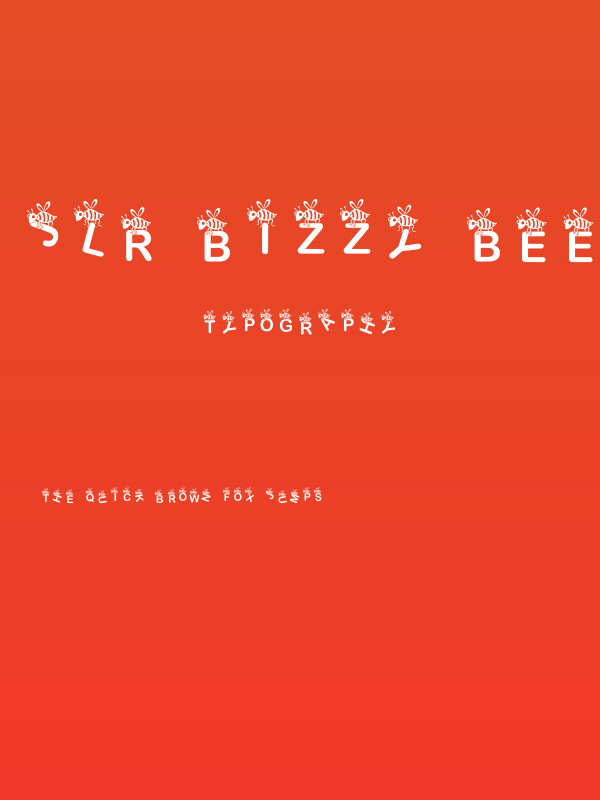 JLR Bizzy Beez Poster