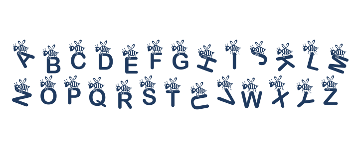 JLR Bizzy Beez Lowercase