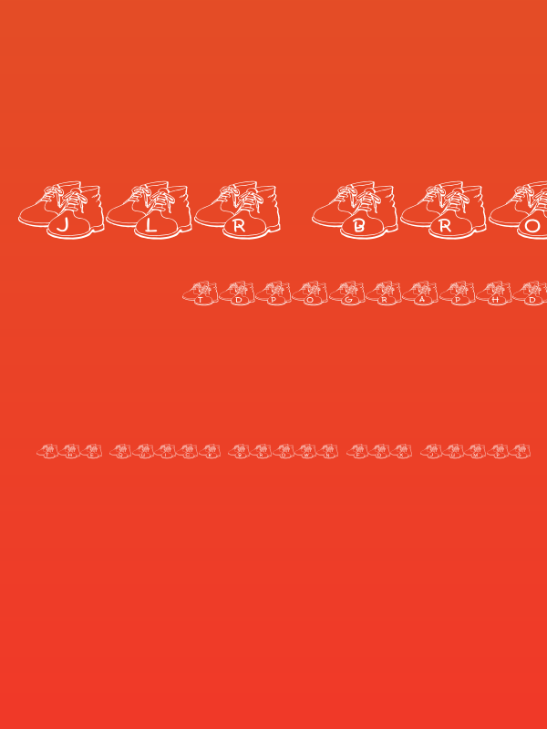 JLR Bronzed Shoes Poster