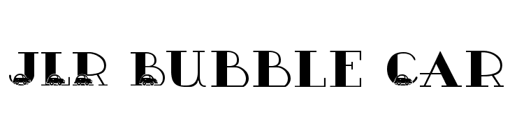 JLR Bubble Car  baixar fontes gratis