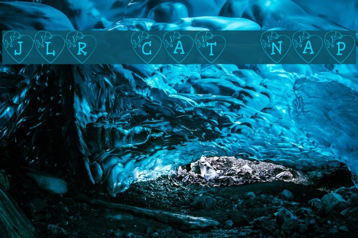 JLR Cat Nap Font examples