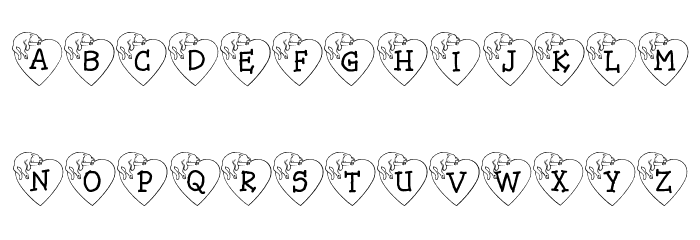 JLR Cat Nap Font LOWERCASE