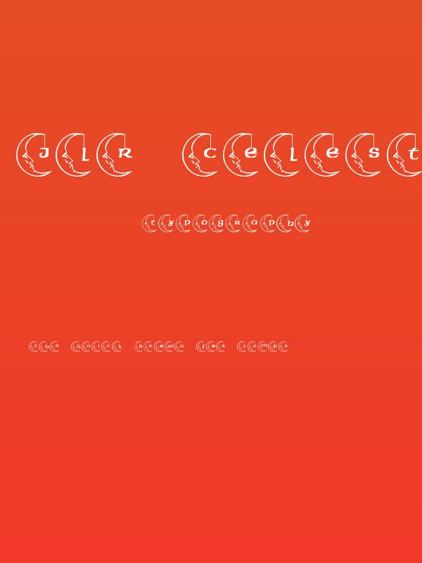 JLR Celestial Poster