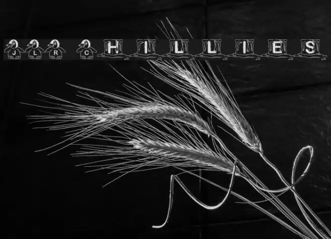 JLR Chillies Font examples