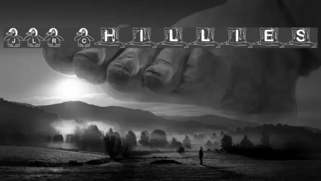 JLR Chillies Font examples