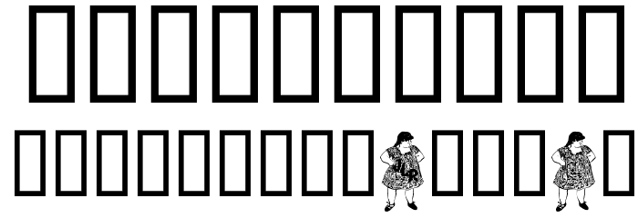 JLR Chubby Chick Font OTHER CHARS