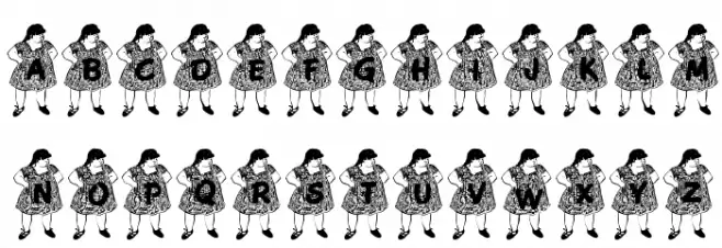 JLR Chubby Chick Schriftart Groß