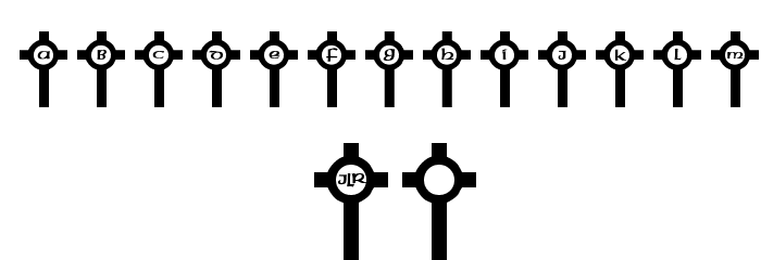 JLR Clonmacnoise Font OTHER CHARS