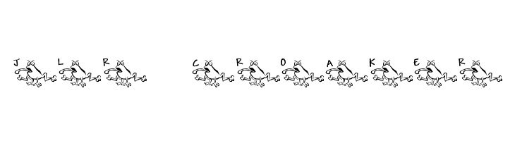 JLR Croaker Font