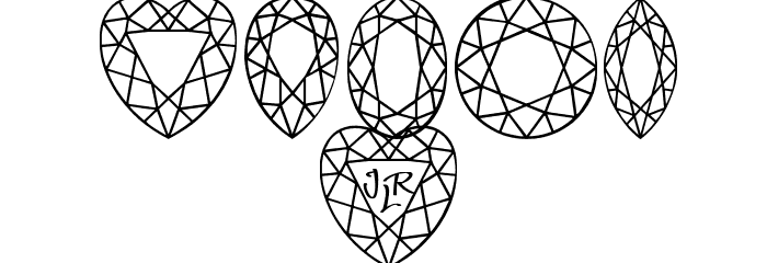JLR Di's Gems Font OTHER CHARS