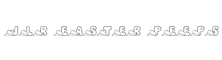 JLR Easter Peeps  नि: शुल्क फ़ॉन्ट्स डाउनलोड