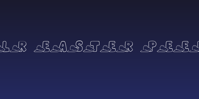 JLR Easter Peeps Social Header