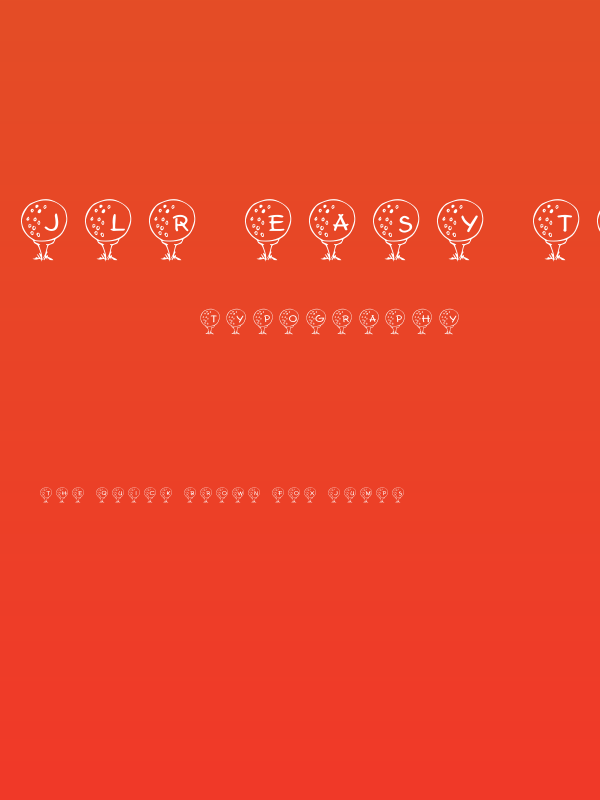 JLR Easy Tees Poster