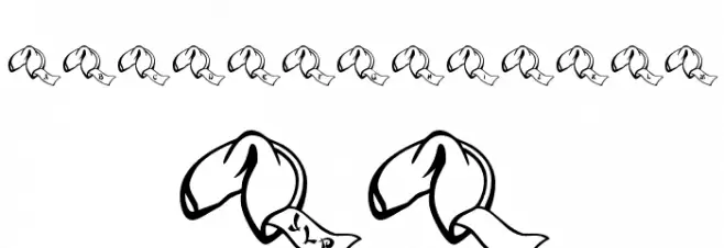 JLR Fortune Cookies Font OTHER CHARS