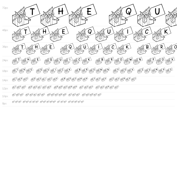 JLR Gift Tags Waterfall