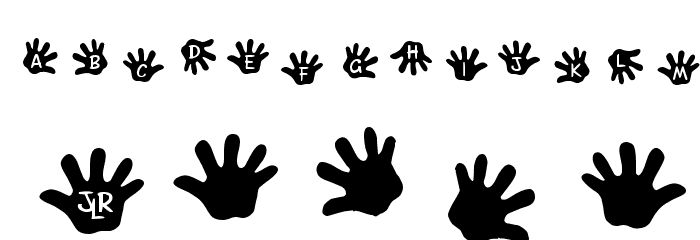 JLR Gimme Five! Font OTHER CHARS