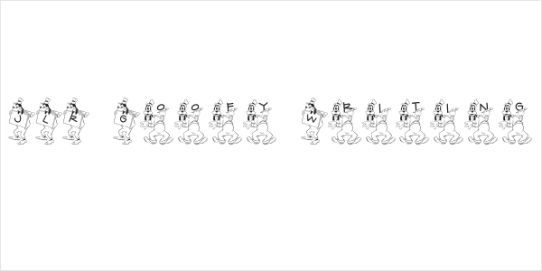 JLR Goofy Writing Logo