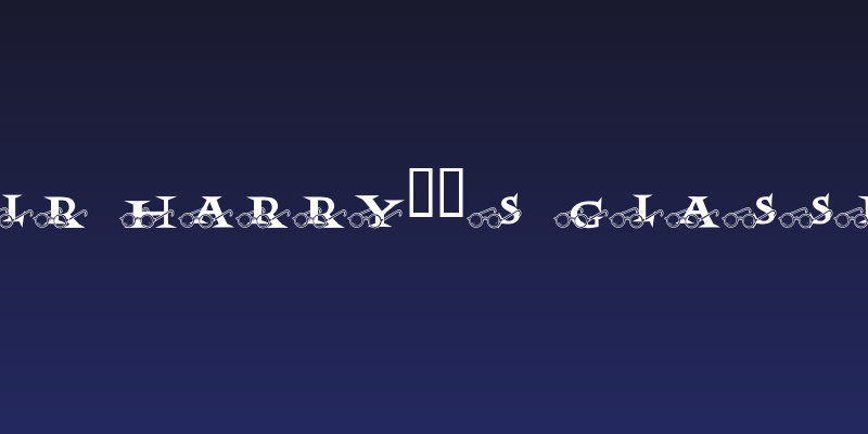 JLR Harry's Glasses Social Header
