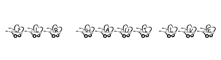 JLR Haulin' Love Font