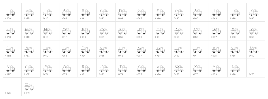 JLR Help You Move Character Map