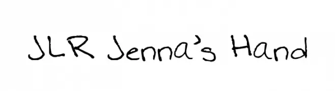 JLR Jenna's Hand 